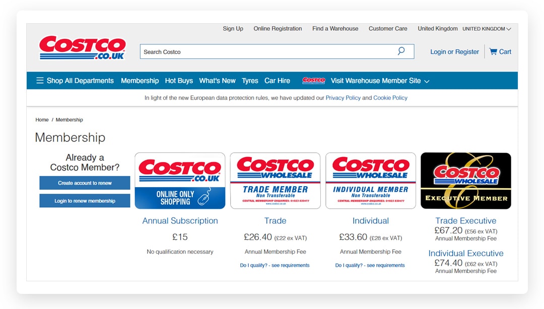 Costco Online