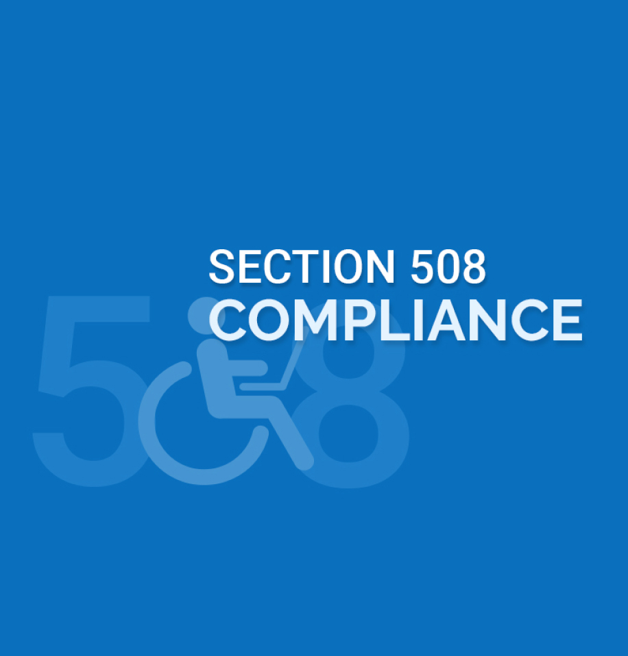 Section 508 compliance