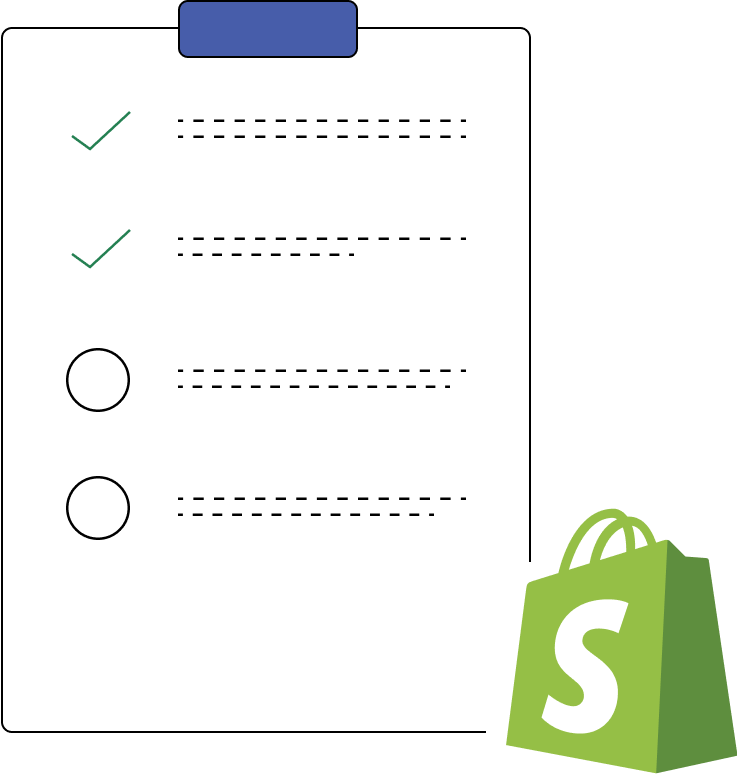 shopify small tasks