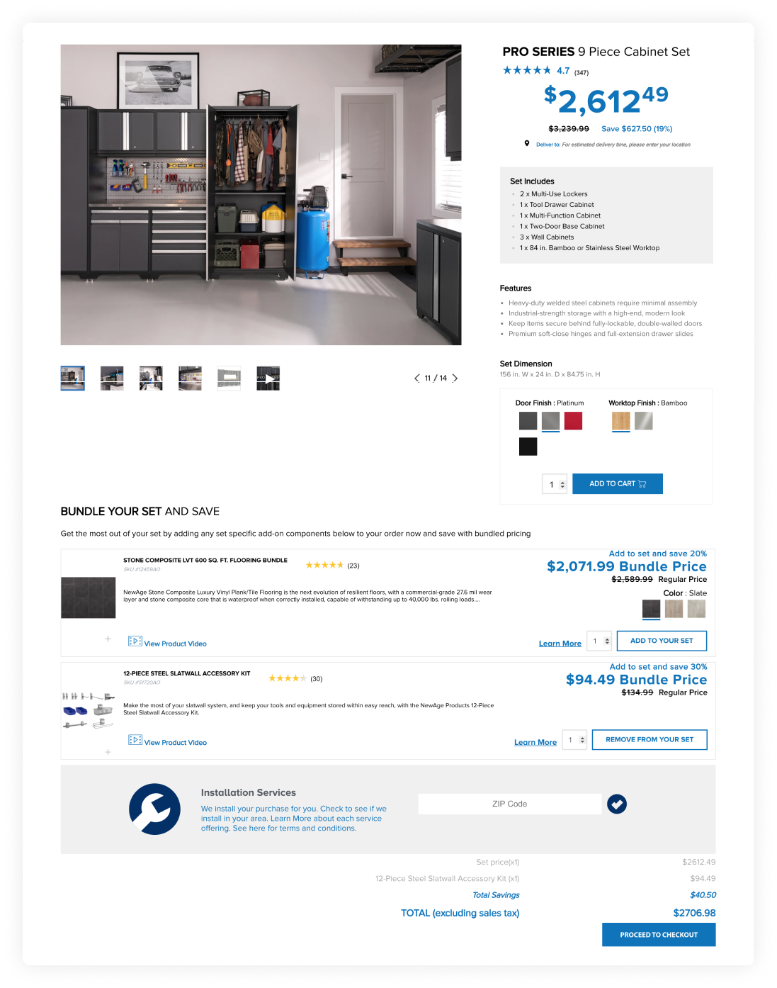 Bundles app for NewAge Products SpurIT