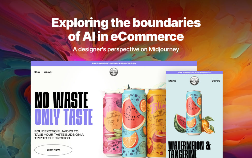 Exploring the boundaries of AI in eCommerce: a designer's perspective on Midjourne