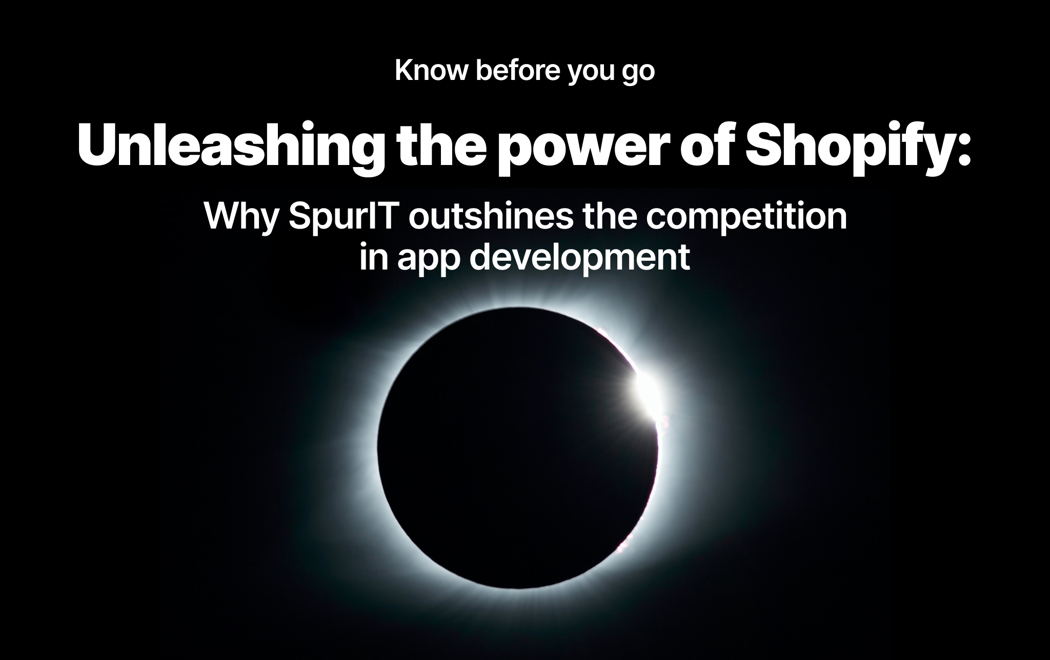 Unleashing the power of Shopify: Why SpurIT outshines the competition in app development