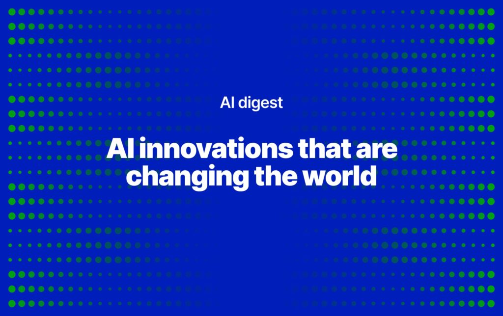 AI innovations that are changing the world