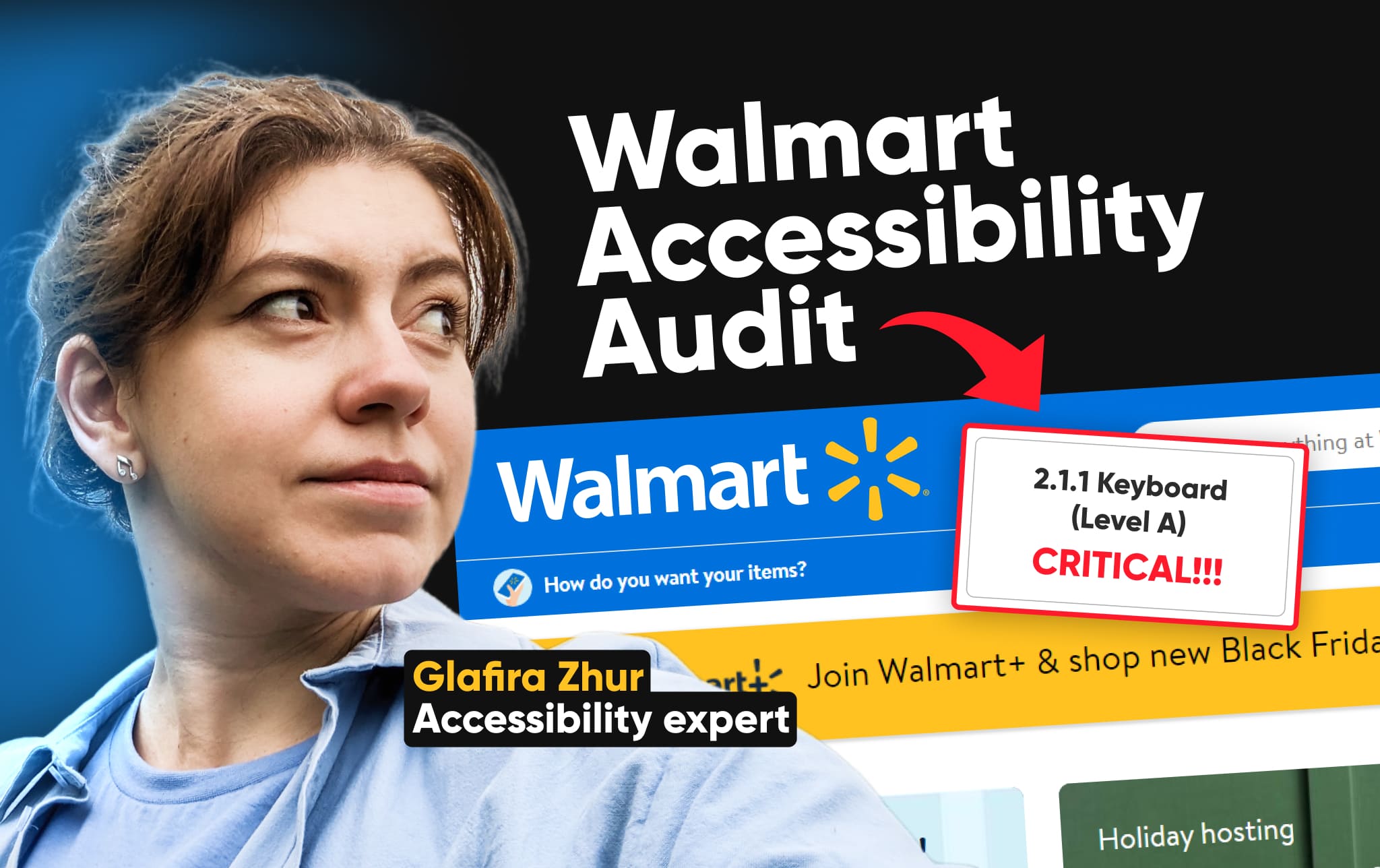 Accessibility audit of the Walmart marketplace: is it as accessible as stated